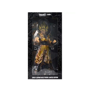 Figurine Goku grandista Flaming gold Meitu sans sur carton