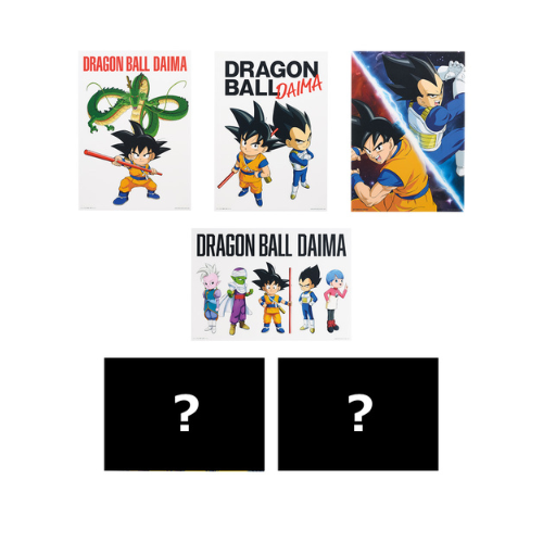 goodies Ichiban Kuji Dragon Ball Daima : set de 6 Posters