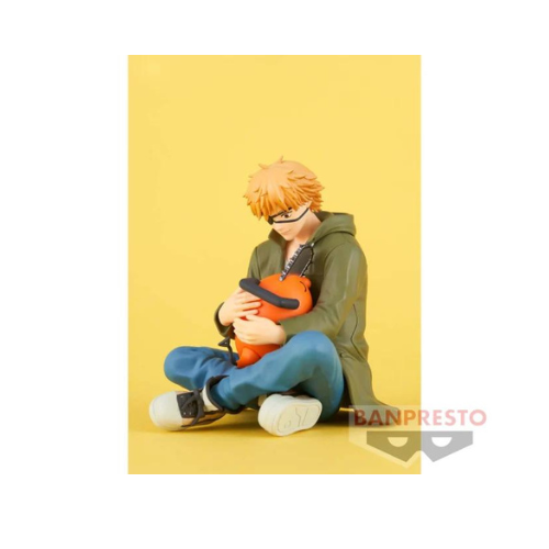 Figurine Denji et Pochita -Break Time Collection Vol.1-