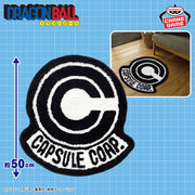 Figurine Dragon Ball logo rug mat Capsule Corporation