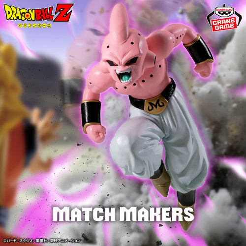 Figurine Dragon Ball Z MATCH MAKERS Majin Buu (Pur) VS Son Goku Super Saiyan 3