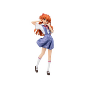 Figurine Evangelion Premium Figure Asuka School Uniform Ver.