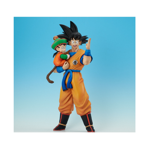 Figurine Gigantic Gohan et Goku Couleur Special