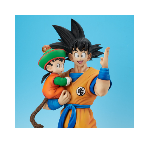 Figurine Gigantic Gohan et Goku Couleur Special