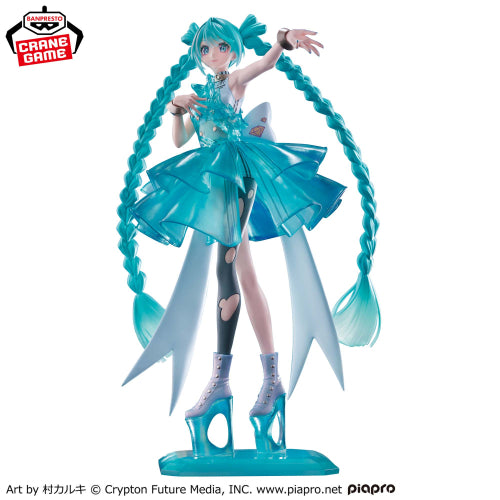 Figurine Hatsune Miku BANPRESTO EVOLVE Clearluxe EmeraldGem