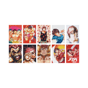 Goodies Ichiban Baiki The world can be changed with one fist: Clear Poster Set des 10