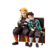 Figurine Ichiban Demon Slayer A Connected Trajectory: Revible Moment Tanjiro Kamado&Kyojuro Rengoku Last One
