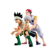 Figurine Ichiban HUNTER×HUNTER GREED ISLAND: Gon x Killua x Hisoka Last One