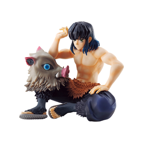 Figurine Ichiban Demon Slayer Uzui Tengen Visit!: Inosuke Hashibira