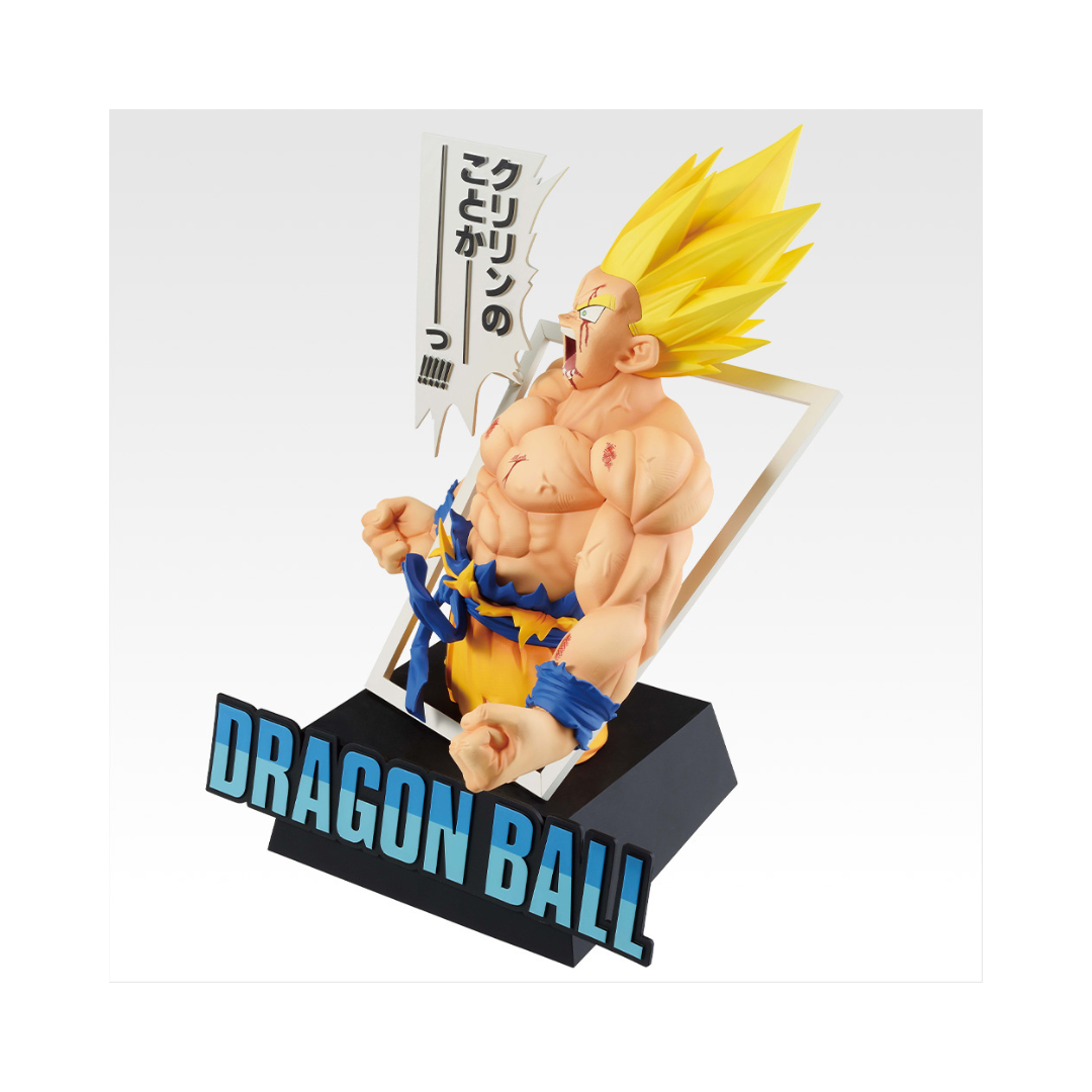 Figurine Ichiban Kuji DRAGON BALL 40th Vol.1: Super Saiyan Goku Giga Manga Structure Ver. Last One
