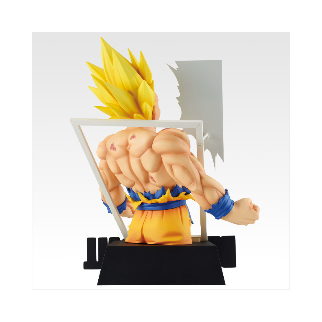 Figurine Ichiban Kuji DRAGON BALL 40th Vol.1: Super Saiyan Goku Giga Manga Structure Ver. Last One
