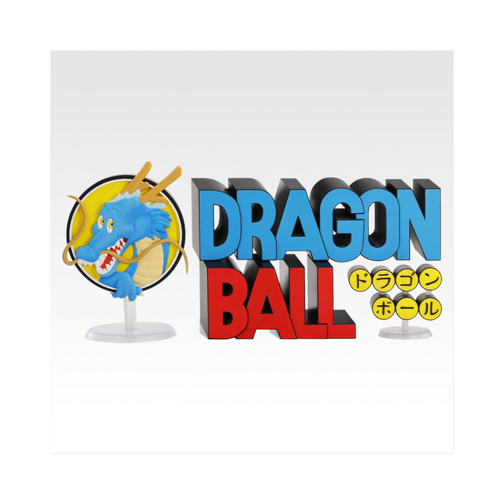 figurine Ichiban Kuji Dragon Ball ASSEMBLE COLLECTION Goku Childhood Series: THE GIGANT NAME Dragon Ball Logo Last One