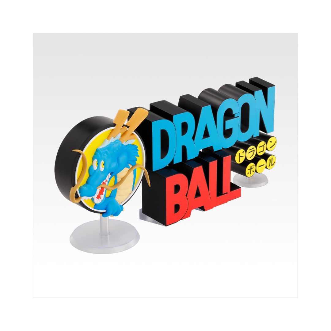 figurine Ichiban Kuji Dragon Ball ASSEMBLE COLLECTION Goku Childhood Series: THE GIGANT NAME Dragon Ball Logo Last One