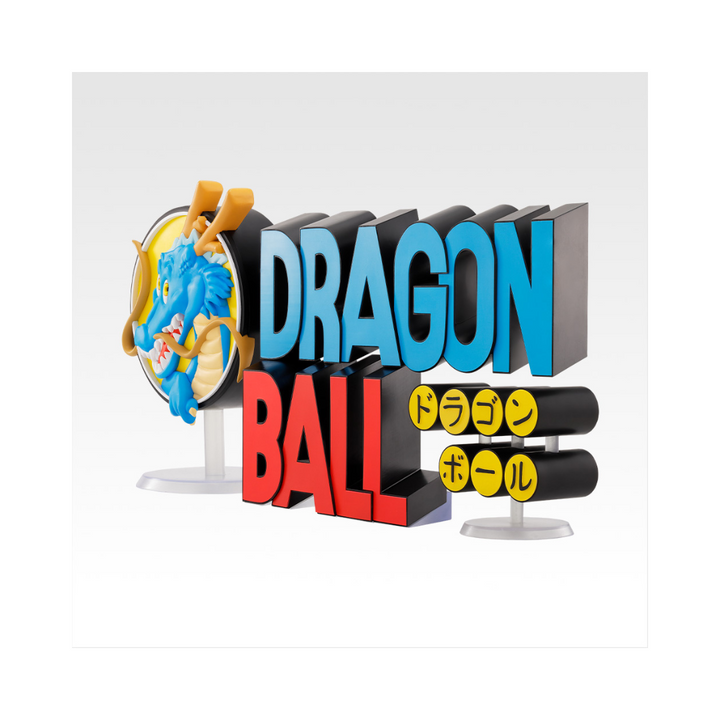 figurine Ichiban Kuji Dragon Ball ASSEMBLE COLLECTION Goku Childhood Series: THE GIGANT NAME Dragon Ball Logo Last One
