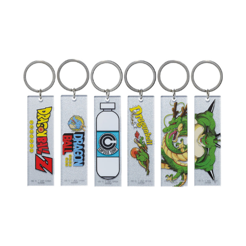 Goodies Ichiban  BATTLE ON PLANET NAMEK: Porte-Cles set des 6