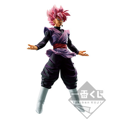 Figurine Ichiban Kuji Dragon Ball Éveil des guerriers avec Dragon Ball Z Dokkan Battle - Goku Black Super Saiyan Rosé (F)