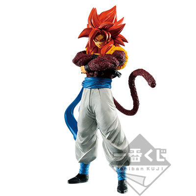 Figurine Ichiban Kuji Dragon Ball L'éveil des guerriers avec Dragon Ball Z Dokkan Battle - Super Saiyan 4 Gogeta (C)