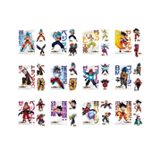 Goodie Ichiban Kuji Dragon Ball SUPER DRAGONBALL HEROES 5th MISSION: Clear File & Sticker set des 12