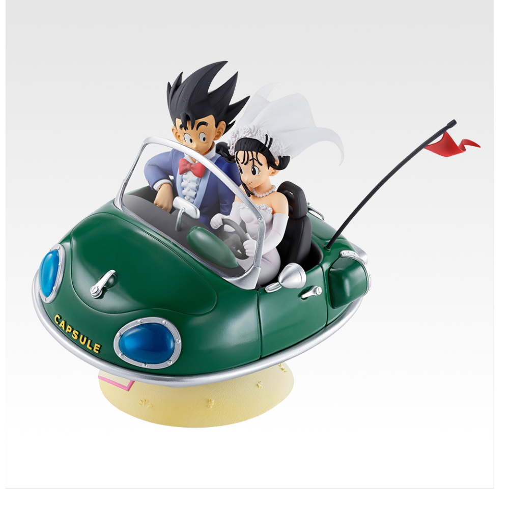 Figurine Ichiban Kuji Dragon Ball Snap Collection 2 : Son Goku et Chi-Chi (Lot A)