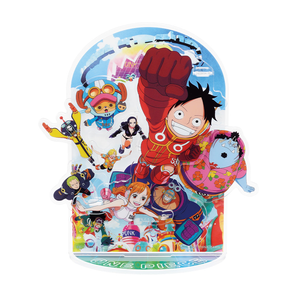 Figurine Ichiban Kuji One Piece : Île Egghead du Futur: Grand diorama à couches en acrylique (F)