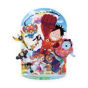 Figurine Ichiban Kuji One Piece : Île Egghead du Futur: Grand diorama à couches en acrylique (F)