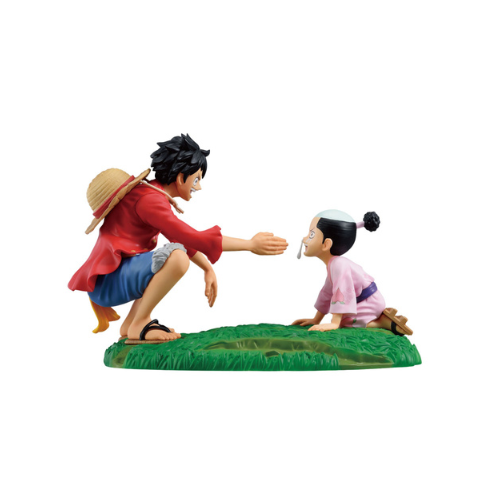 Figurine Ichiban One Piece New Dawn: Revible Moment Luffy&Momonosuke