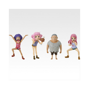 Figurine Ichiban One Piece The Future Island Egghead Feelings for You: Childhood Mini Figure Set des 4
