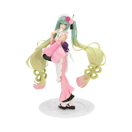 Figurine Miku Hatsune Exc∞d Creative Figure Sweet Sweets Matcha Parfait Sakura