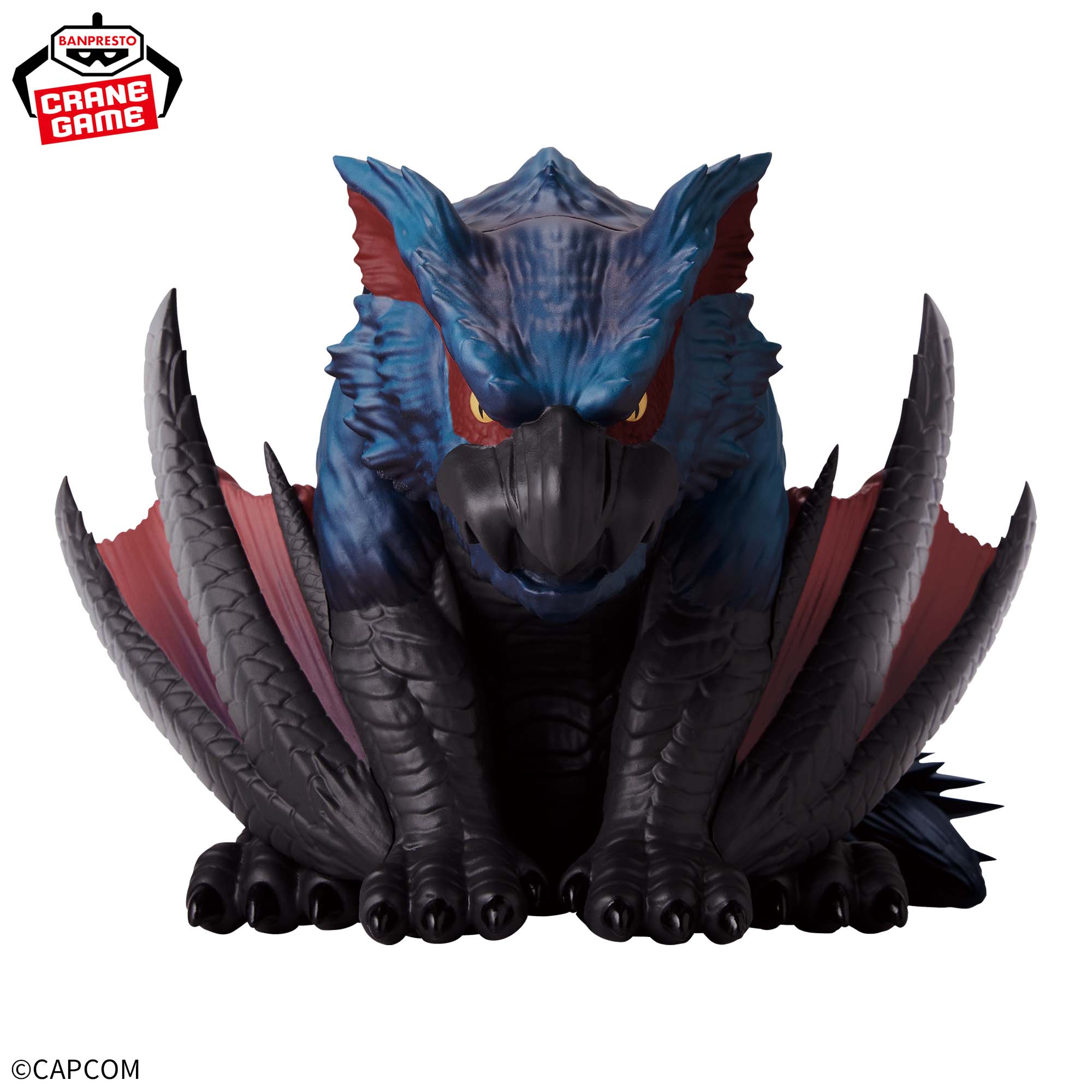 Figurine Monster Hunter Seated Beast Nargacuga ~ Jet-Black Shadow ~