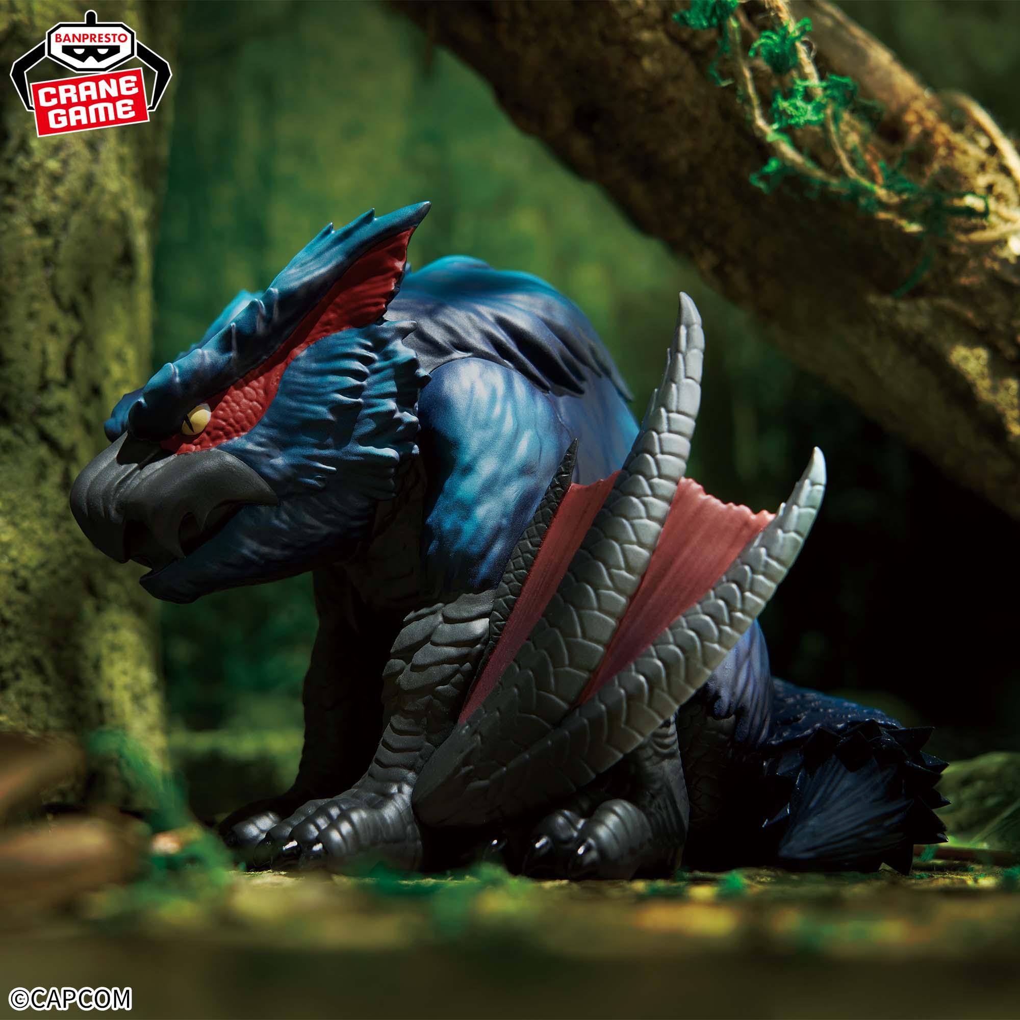 Figurine Monster Hunter Seated Beast Nargacuga ~ Jet-Black Shadow ~