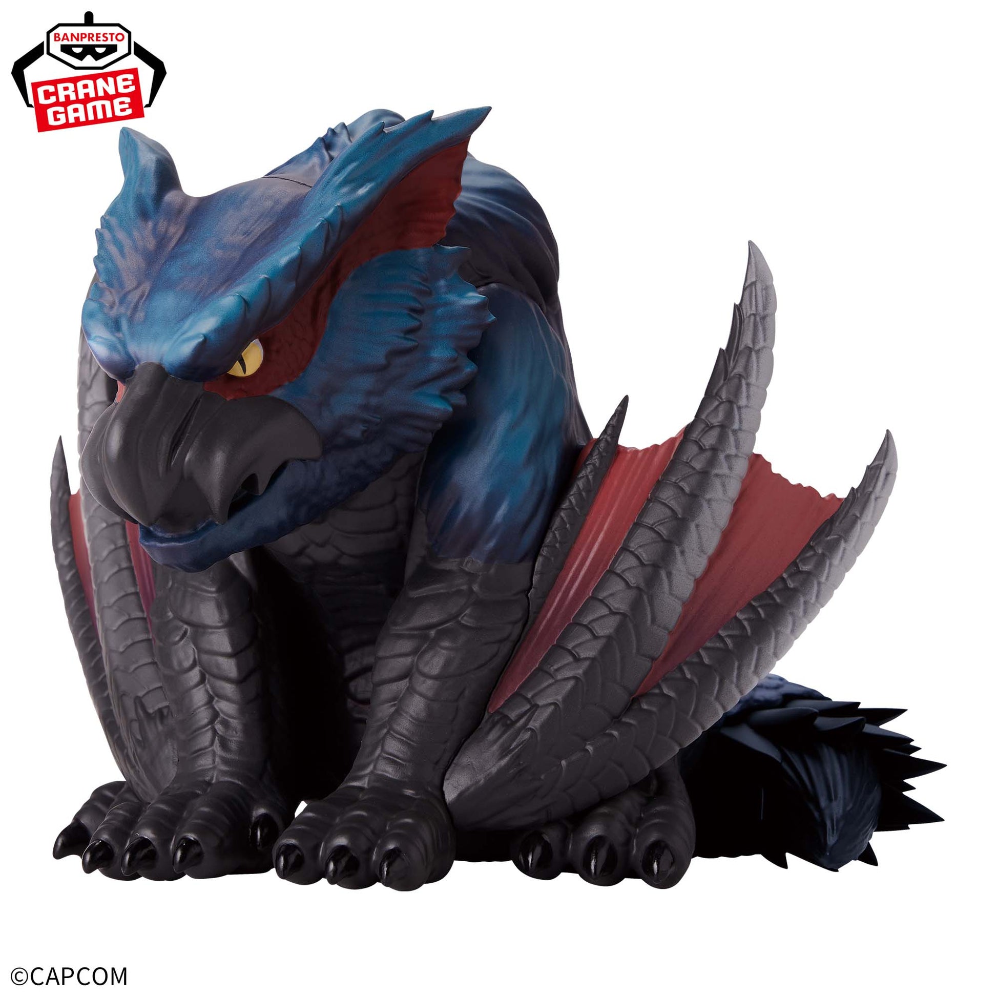 Figurine Monster Hunter Seated Beast Nargacuga ~ Jet-Black Shadow ~