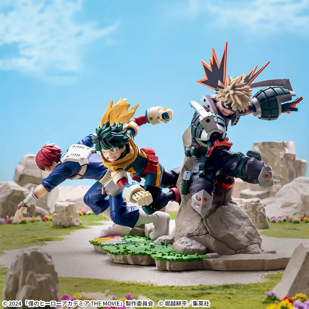 Figurine My Hero Academia: Le Film Votre Prochain XrossLink « Bakugou Katsuki »