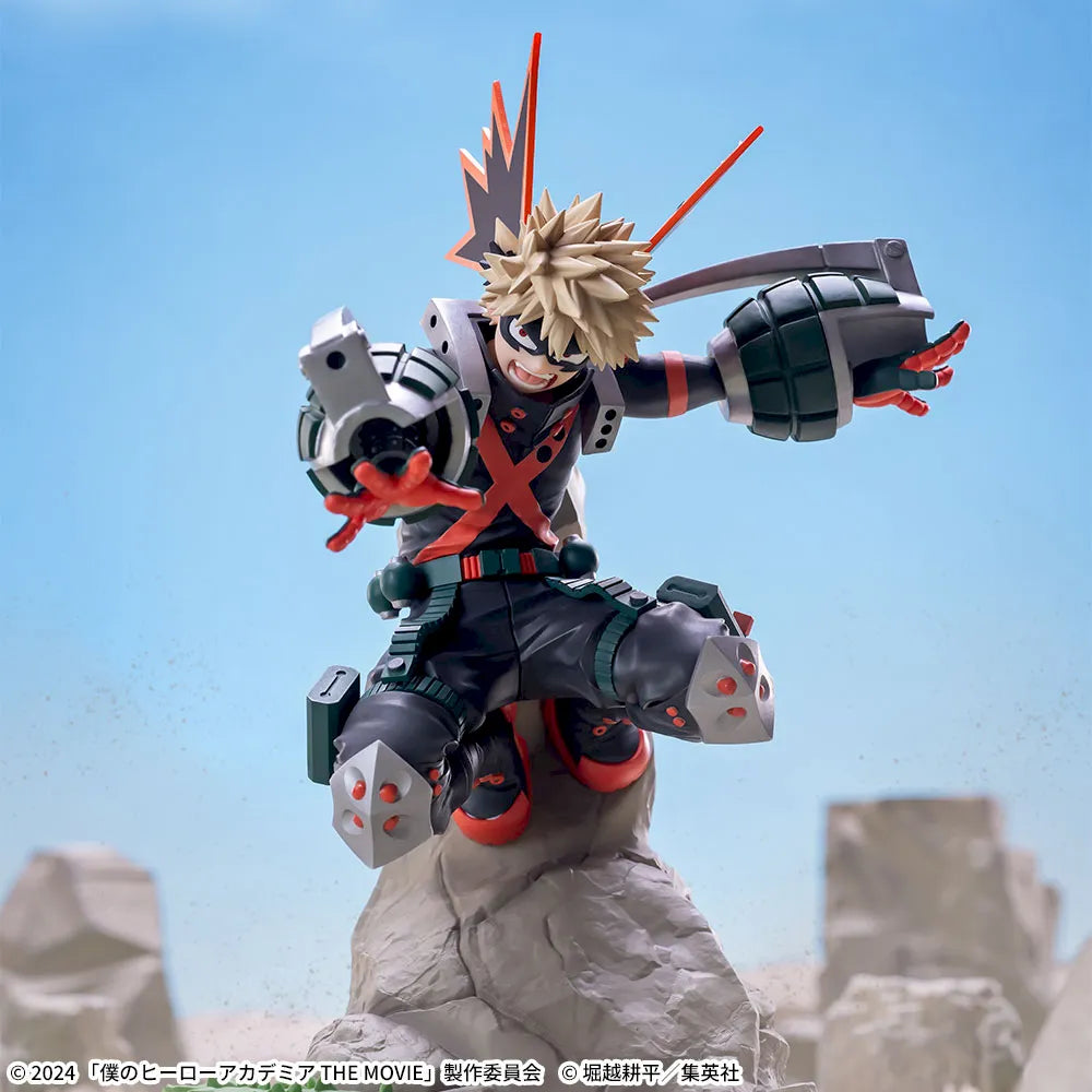 Figurine My Hero Academia: Le Film Votre Prochain XrossLink « Bakugou Katsuki »