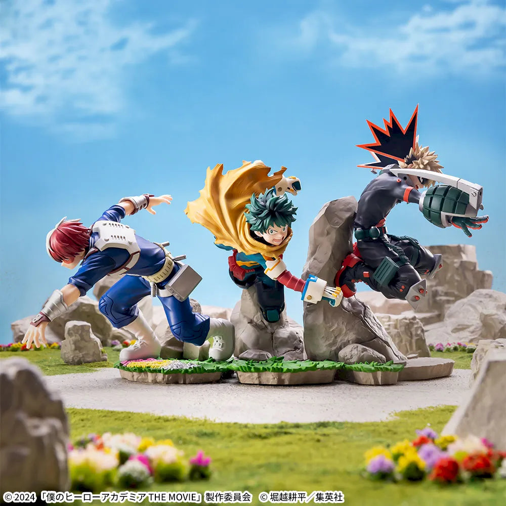 Figurine My Hero Academia : Le Film Your Next XrossLink « Izuku Midoriya » Vol. 2