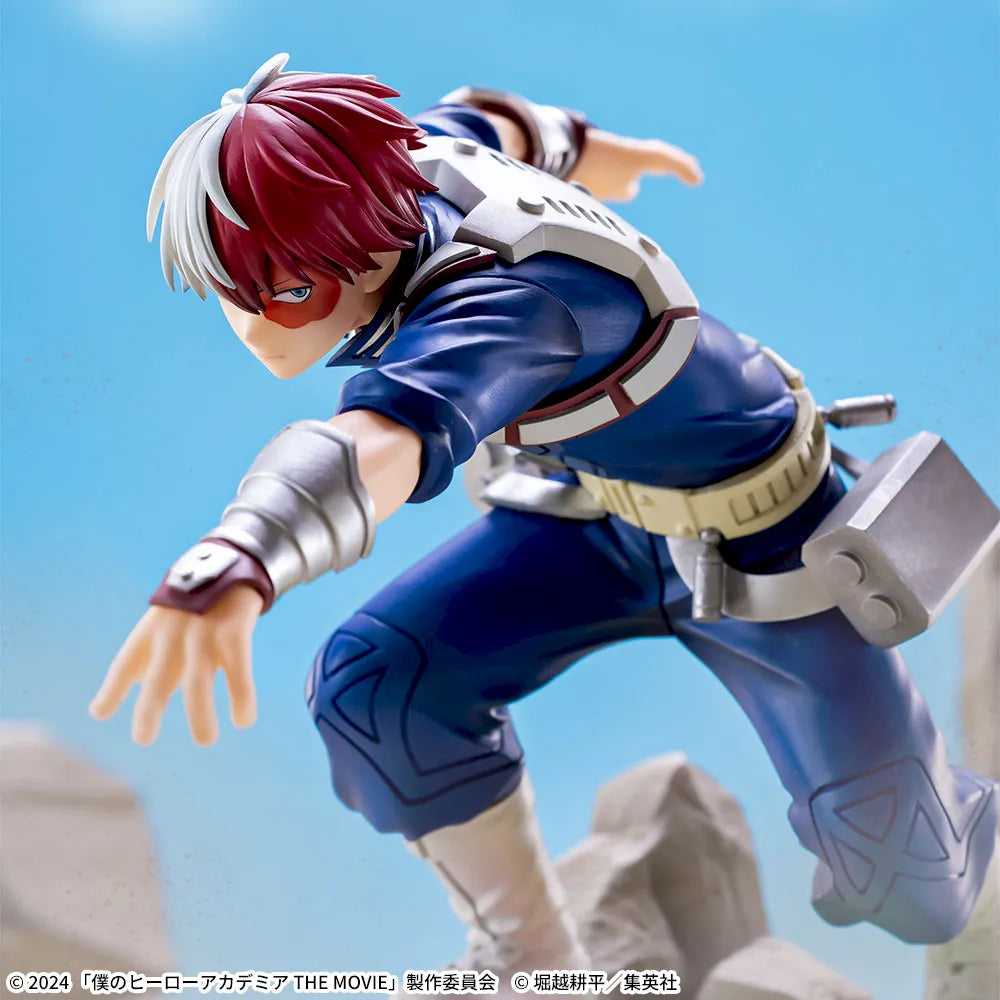 Figurine My Hero Academia: Le Film Your Next XrossLink « Shoto Todoroki »