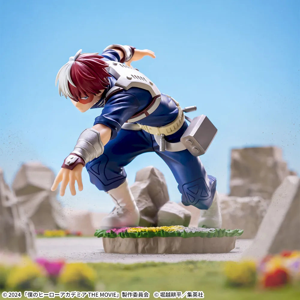 Figurine My Hero Academia: Le Film Your Next XrossLink « Shoto Todoroki »