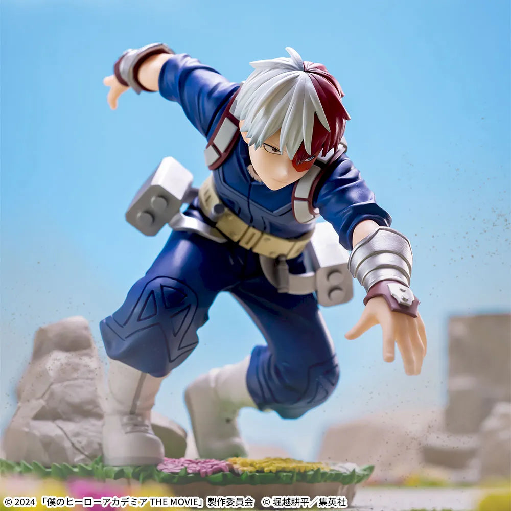 Figurine My Hero Academia: Le Film Your Next XrossLink « Shoto Todoroki »