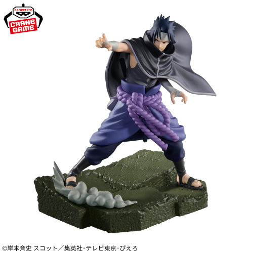 Figurine NARUTO Shippuden : Bataille en Combinaison Sasuke Uchiha