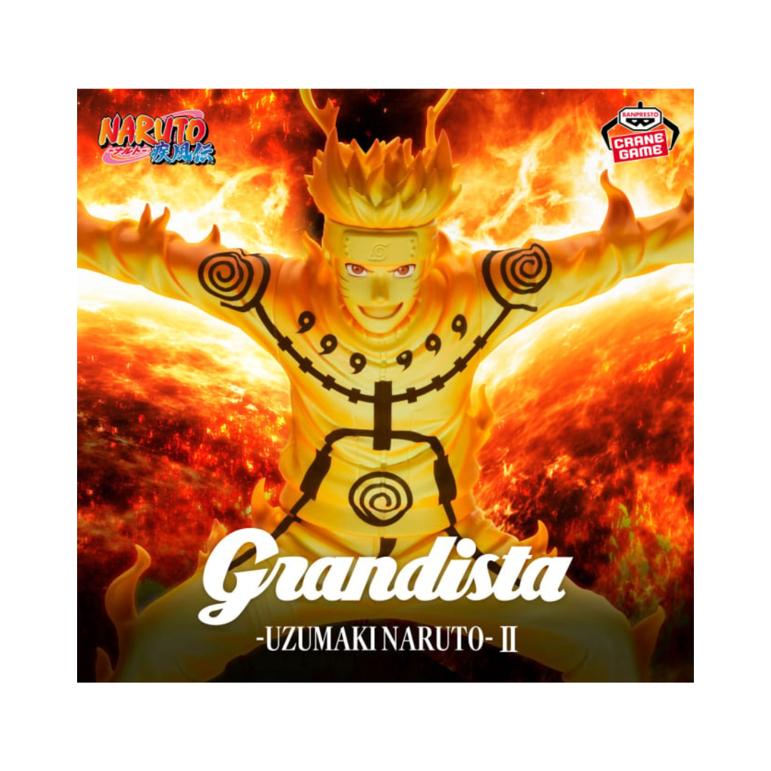 Figurine Natuto Shippuden Grandista UZUMAKI NARUTO Ⅱ