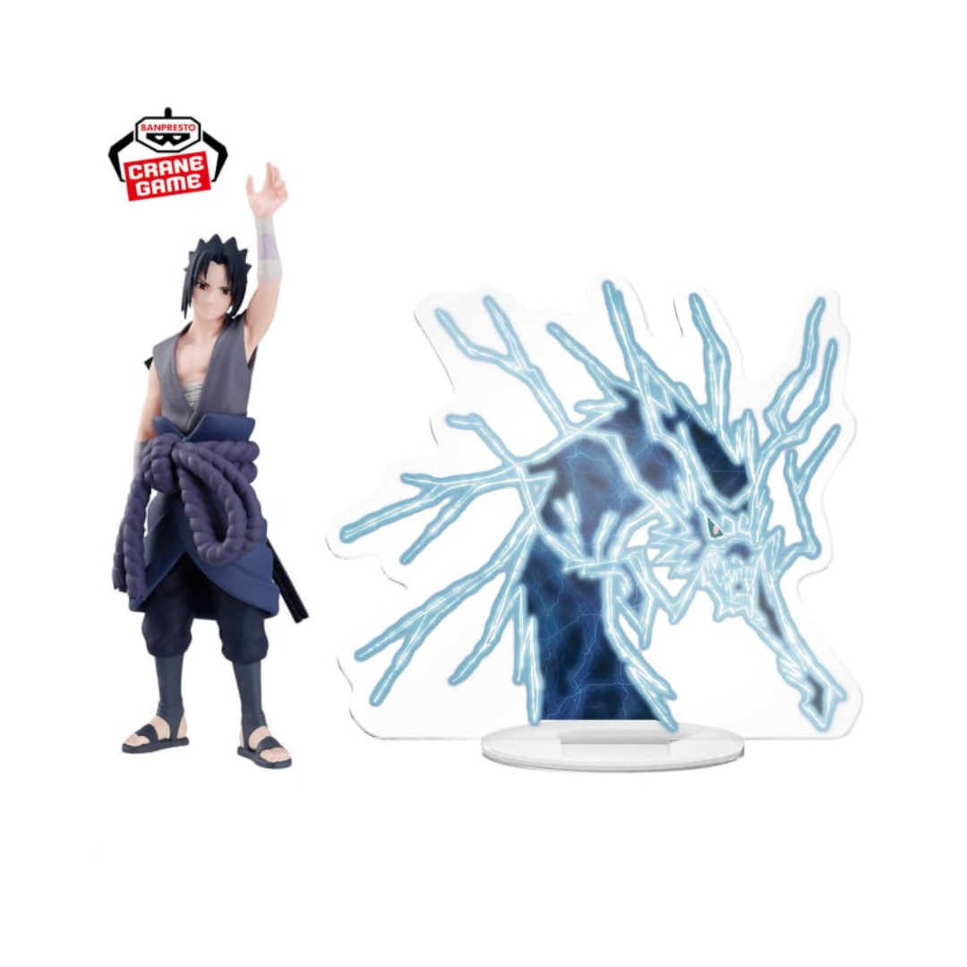 Figurine Naruto Shippuden PANEL SPECTACLE Thunder and Lightning Sasuke Uchiha