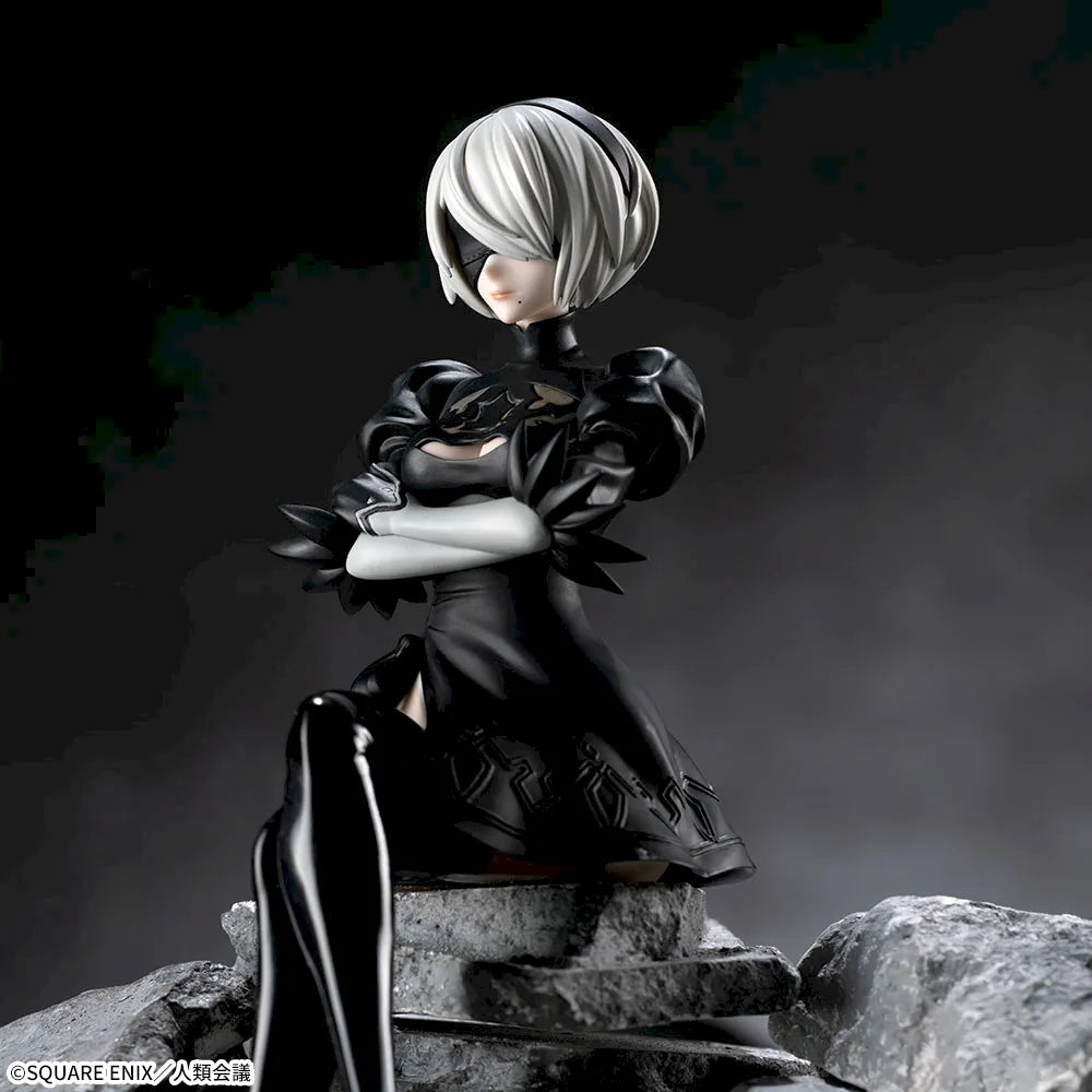 Figurine NieR:Automata – Version télévisée d’animation Ver1.1a Chokonose Premium « 2B »