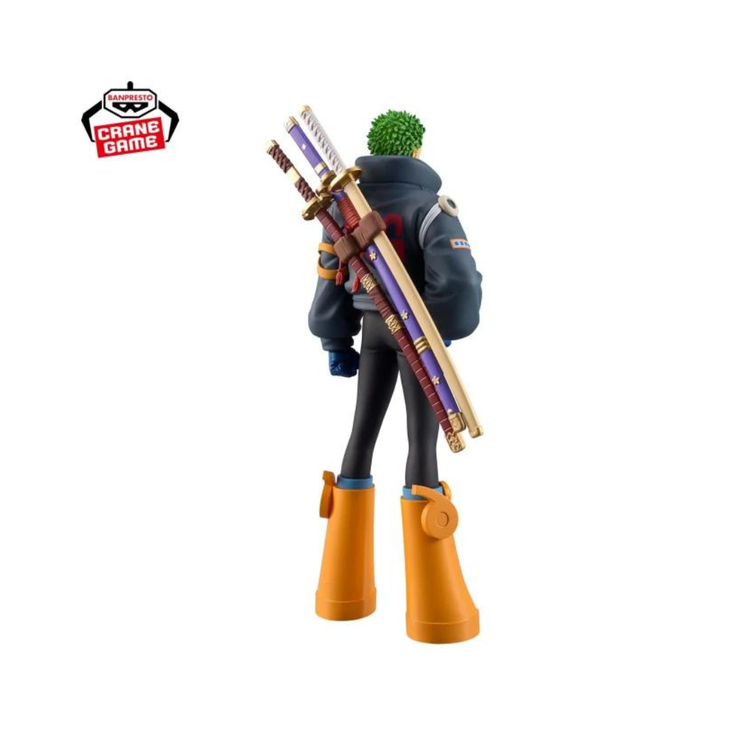 Figurine One Piece DXF THE GRANDLINE SERIES Egg Head RORONOA.ZORO