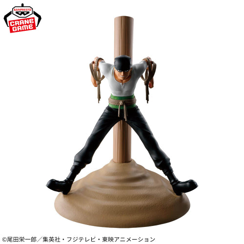 Figurine One Piece Fig Life ! Zoro le Chasseur de Pirates