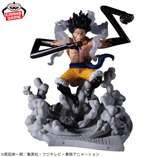 Figurine One Piece: Spectacle lumineux de la bataille MONKEY D. LUFFY Gear Fourth