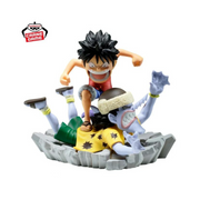 Figurine One Piece WCF Luffy vs Aaron