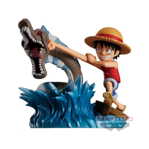 Figurine One Piece World Collectable Log Stories Monkey.D.Luffy vs Master of Sea