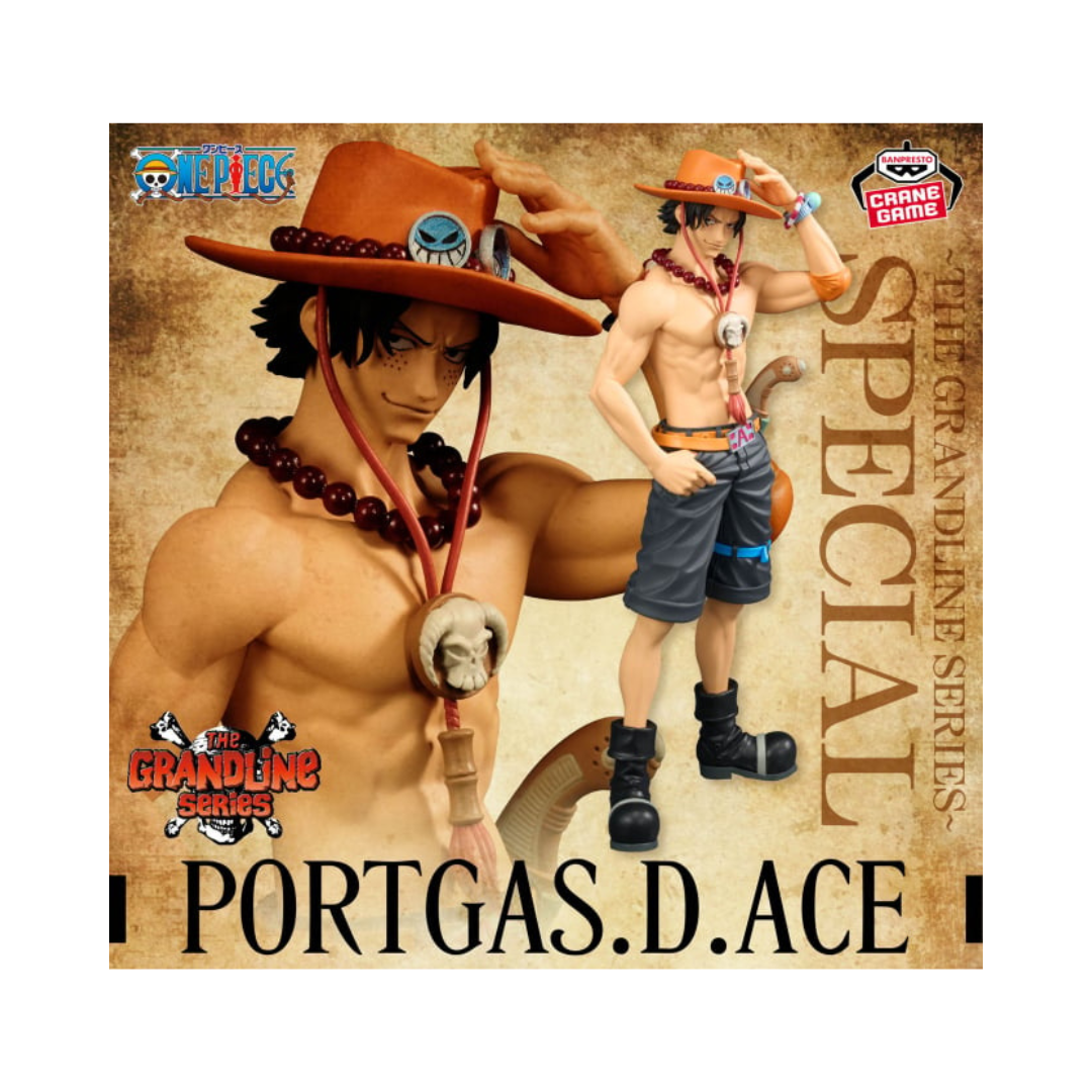 Figurine One Piece DXF THE GRANDLINE SERIES SPECIAL PORTGAS.D.ACE