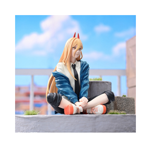 Figurine Chainsaw Man Assise Premium Figure Power
