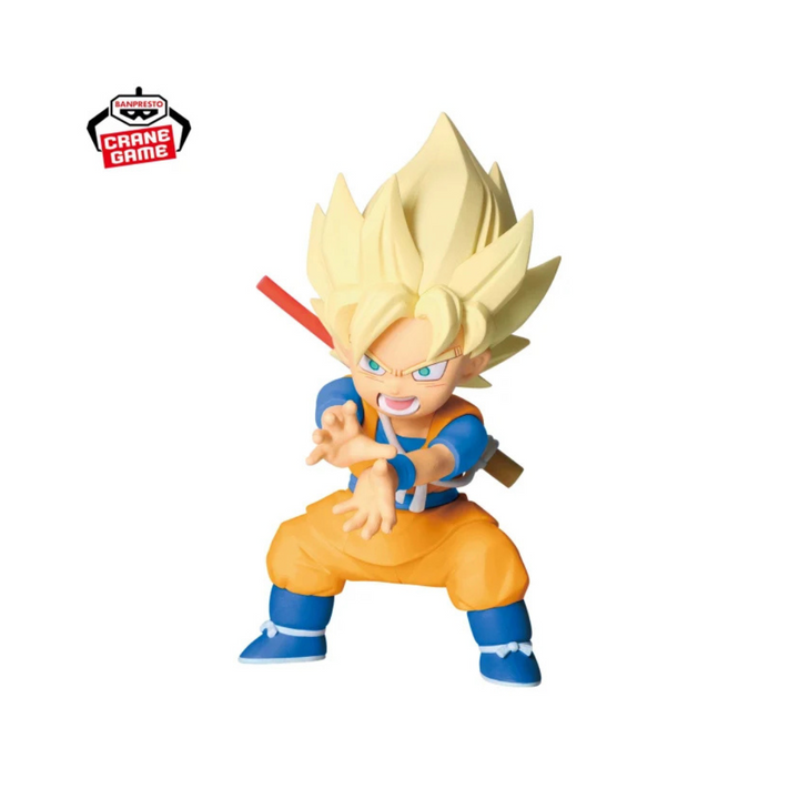 Figurine Prize Daima Super Saiyan Goku Avec Panel