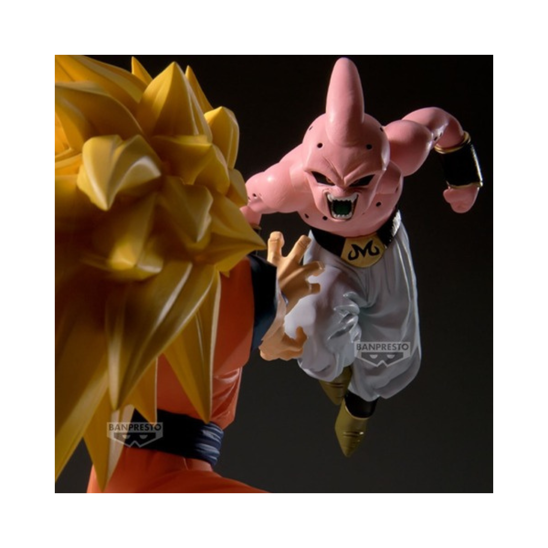 Figurine Prize MATCH MAKERS Majin Buu vs Super Saiyan3 Goku